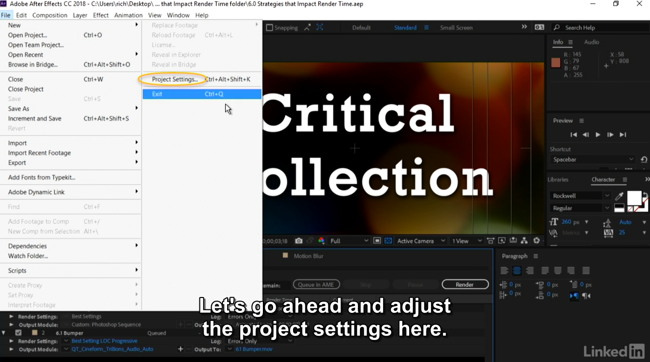 Lynda – After Effects Guru: Work Faster And Boost Performance